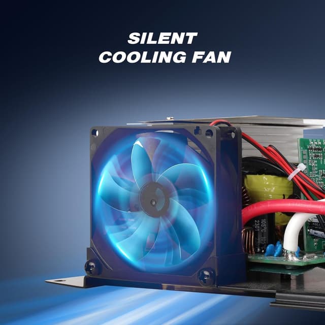 Detalle 1 de WF-8955-MBA 55 Amp for WF-8955PEC Power Converter (14.6V Three-Stage Smart Charge) for RV Lithium Batteries