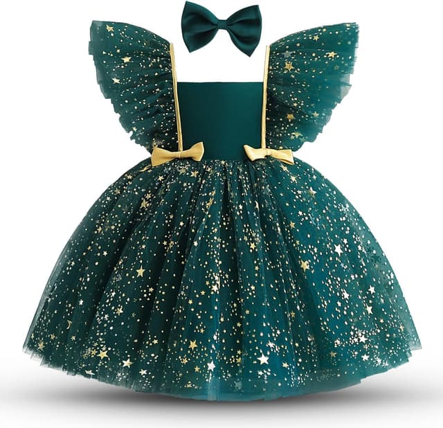 Thumbnail 2 de NNJXD Baby Girl Princess Lace Tutu Gown