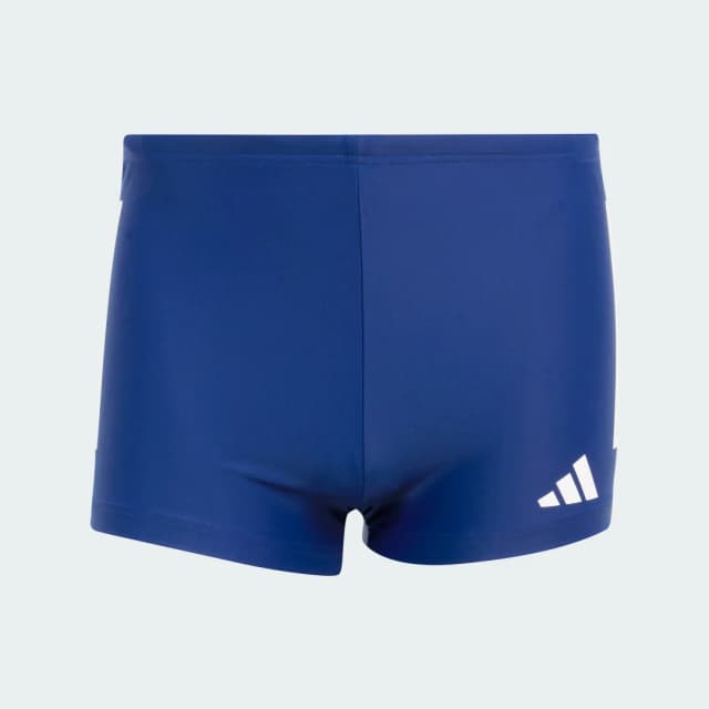 Detalle 2 de Adidas Bañador bóxer 2-Inch 3 bandas azul