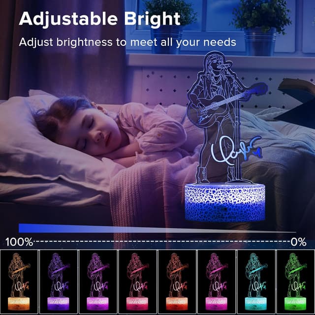 Thumbnail 4 de QQAAMZ TaiLe SWei lampada 3D illusione