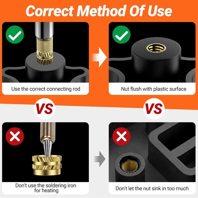 Thumbnail 4 de Preciva Inserto roscado 130 piezas 🔩