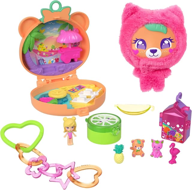 Detalle de Polly Pocket Coffret Ourson 4 ans