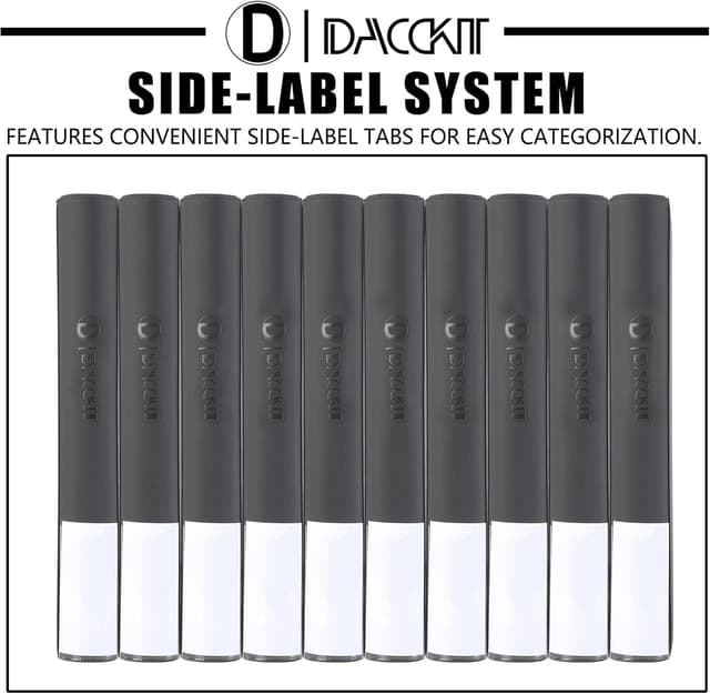 Thumbnail 6 de Toploader Binder 16 Pocket (Model A) for 3"x4" Top Loaders – Classic Black, fits 640 cards