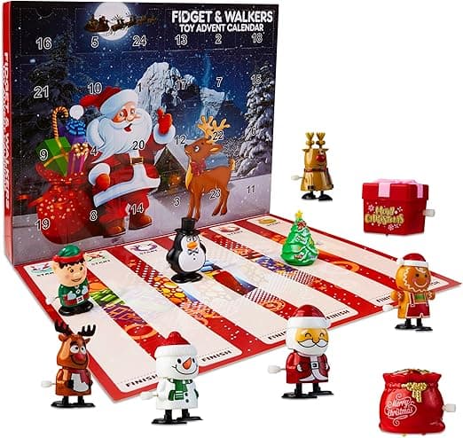 Detalle de KreativeKraft Calendario Adviento 2024 🎄 - 24 Juguetes Divertidos