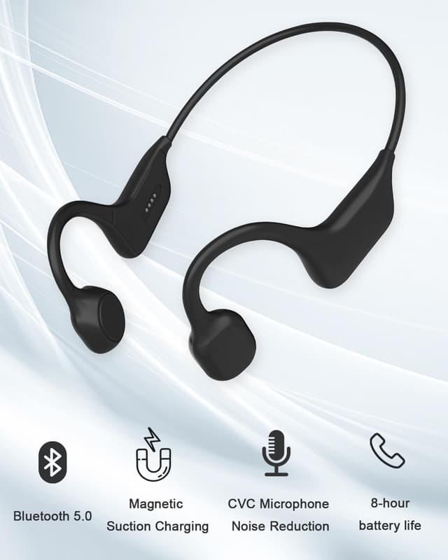 Thumbnail 5 de SANOTO bone conduction Open‑Ear Bluetooth 5.0 headphones