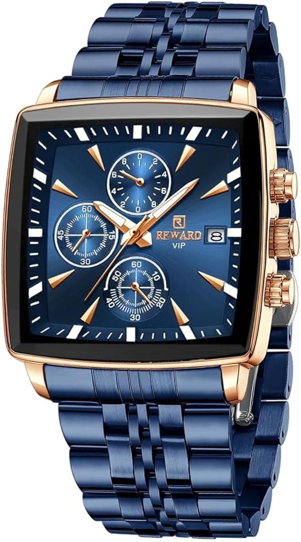 Detalle de FORSINING Orologio cronografo quadrato