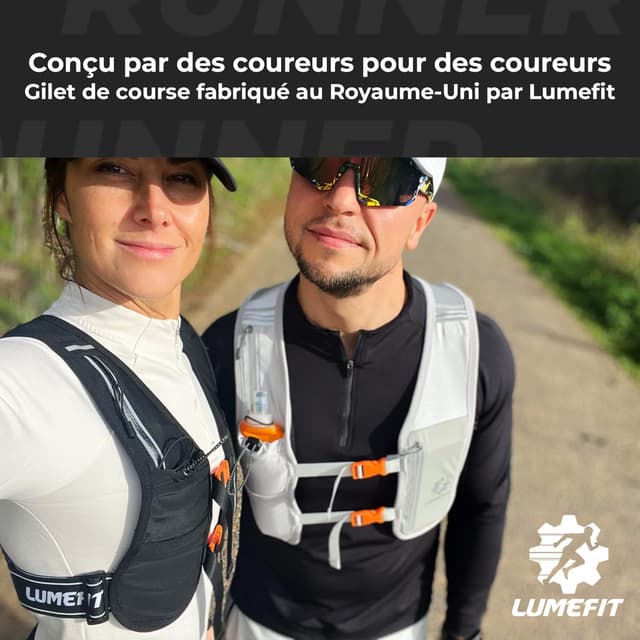Thumbnail 5 de LUMEFIT Gilet Running Réfléchissant 500 ml