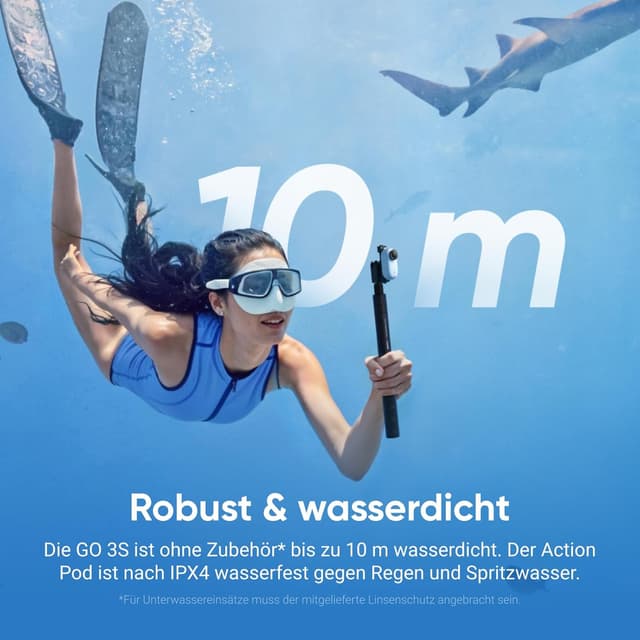 Thumbnail 5 de Insta360 GO 3S 128 GB tragbare 4K Mini-Kamera