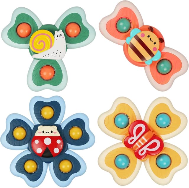 Detalle de Vicloon Giocattolo a Ventosa per Bambini 4pz