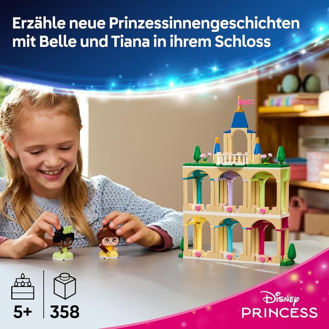 Detalle 2 de LEGO Disney Princess Belle & Tiana Schloss