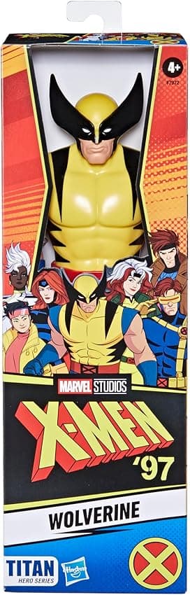 Detalle 2 de Marvel X-Men Lobezno Titan Hero 28,5 cm — figura de acción