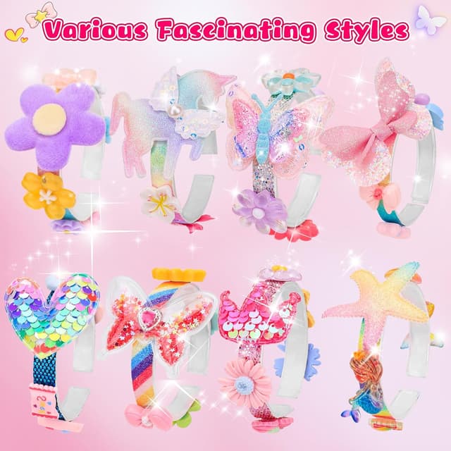 Detalle de MPQMPQ Friendship Bracelet Making Kit DIY Jewellery Set for Girls (ages 5–12)