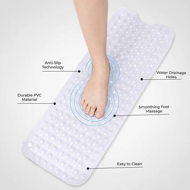 Thumbnail 1 de MOONLIGHT20015 70x38cm non‑slip shower mat