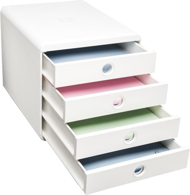 Thumbnail 3 de Exacompta POP-BOX Autentik 4 tiroirs A4+