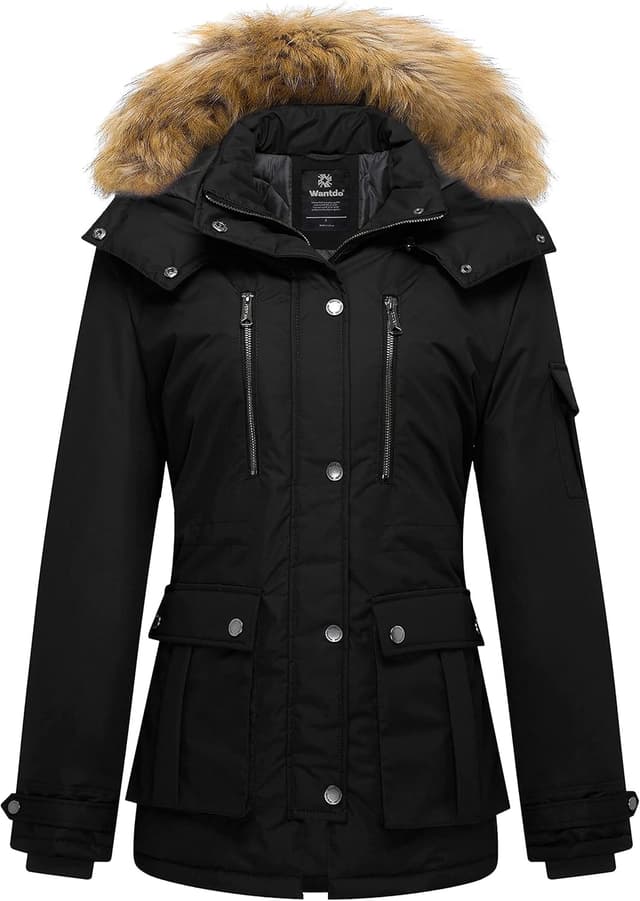 Detalle de wantdo Women's Quilted Puffer Jacket