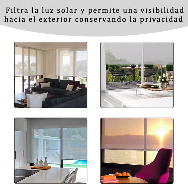 Thumbnail 4 de Mercury Textil Estor Enrollable Screen 5%