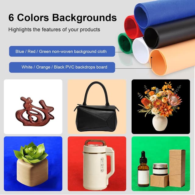 Detalle de PULUZ Fotobox 60 x 60 cm für Produktfotos