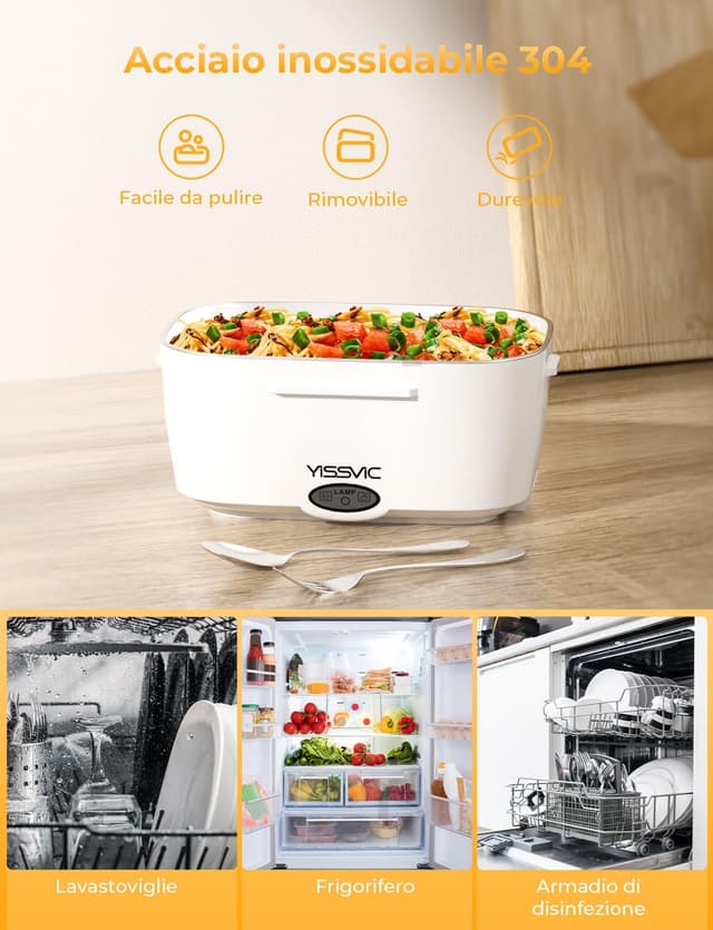 Thumbnail 3 de YISSVIC Scaldavivande Elettrico Portatile 1,5L