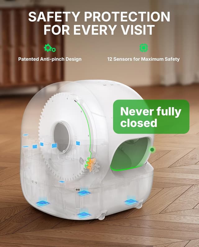 Thumbnail 6 de PETKIT PUROBOT MAX PRO 2 8L self‑cleaning litter box