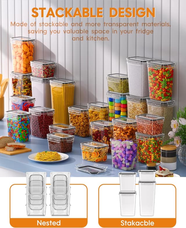 Thumbnail 5 de Airtight Food Storage Containers, 15-Pc ⚙