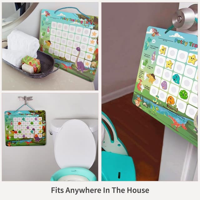 Thumbnail 4 de Potty Training Chart with 35 Stickers