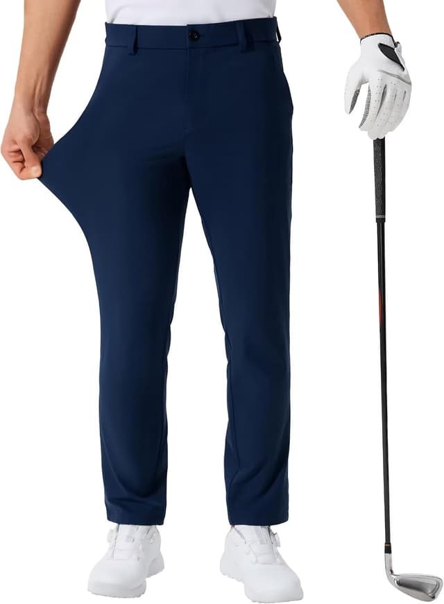 Detalle de QPNGRP Men’s Lightweight Stretch Golf Pants (30/32/34 Inseam)