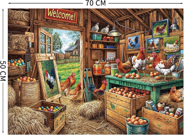 Detalle de 1000 piece jigsaw puzzle 70cm x 50cm