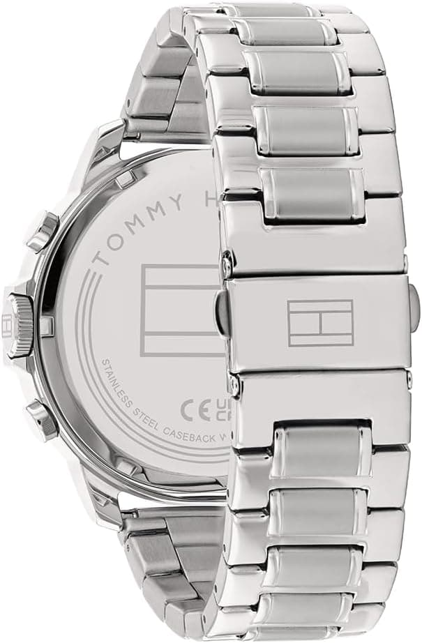 Detalle de Tommy Hilfiger montre analogique multifonction quartz 1710492 argenté (acier inoxydable)