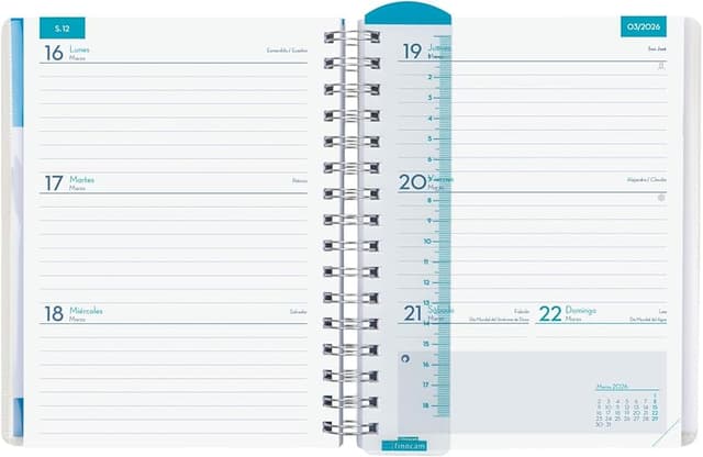 Thumbnail 4 de Finocam Agenda Docente Magistral: 12 meses Mandala 2025-2026