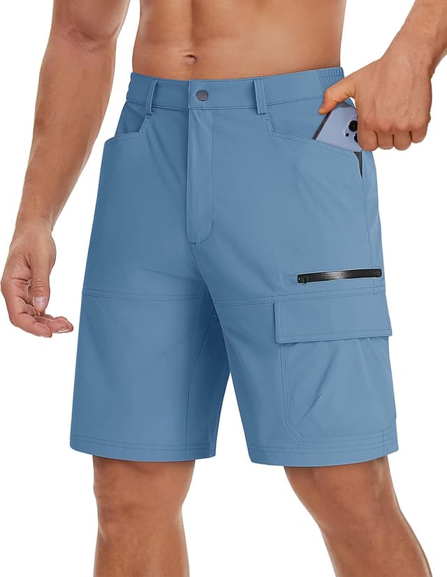 Detalle 2 de TACVASEN Men's Quick Dry Shorts 90% Nylon