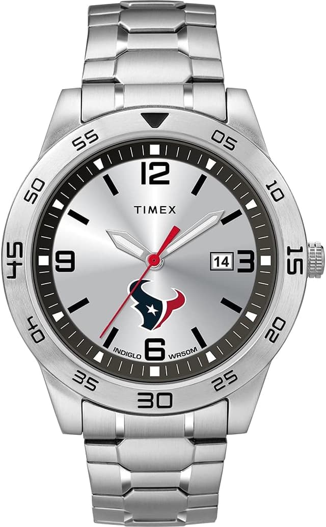 Detalle de Timex Tribute Men’s Citation 42mm Quartz Watch with Stainless Steel Strap