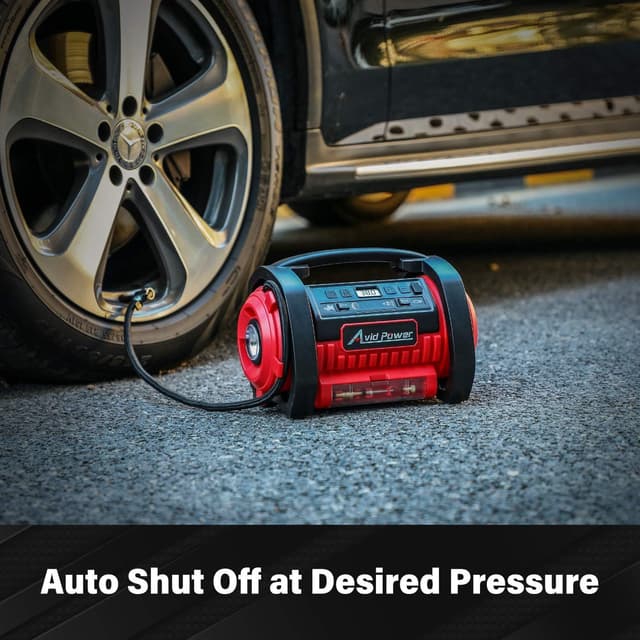 Thumbnail 6 de AVID POWER Tire Inflator Portable Air Compressor 12V