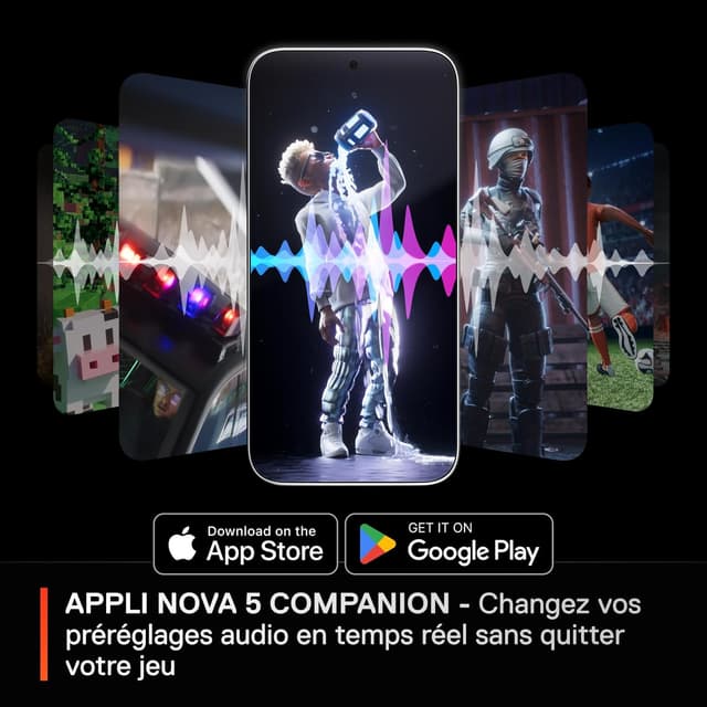 Detalle 2 de SteelSeries Arctis Nova 5P casque gaming 60h