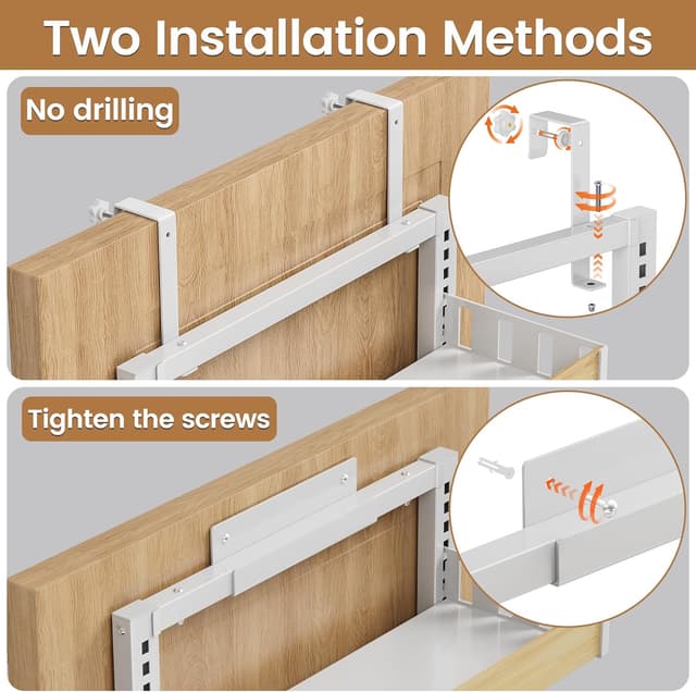 Detalle 2 de POKIPO 8 Tier Over The Door Pantry Organizer (2-in-1 wall mount or hanging spice rack)