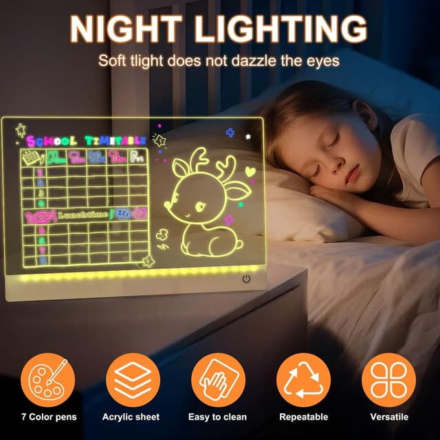 Thumbnail 2 de LED Notiztafel 30x20 cm 📋