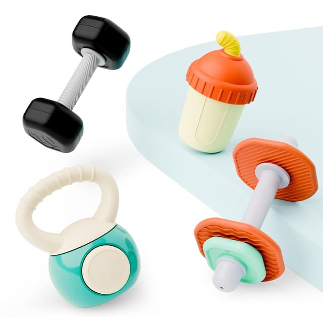 Thumbnail 5 de iPlay iLearn Baby First Gym Rattle Set — 4pcs