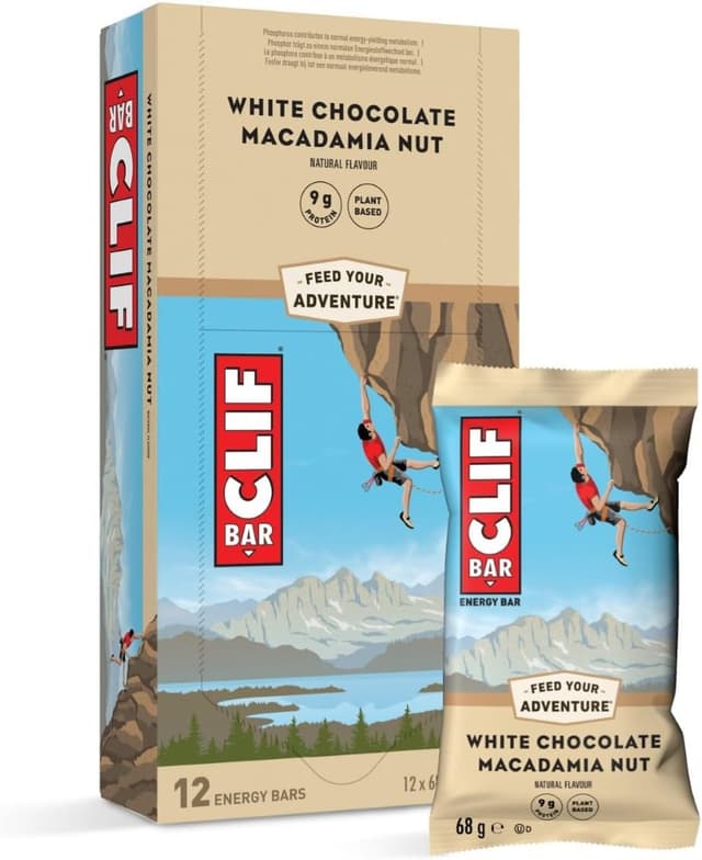 Imagen de CLIF BAR White Chocolate Macadamia Nut 12x68 g en OfertitasTOP