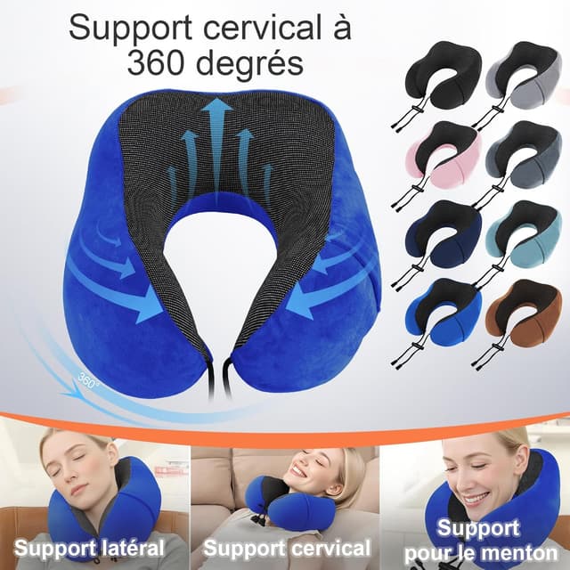 Thumbnail 1 de ARTREE Almohada de viaje cuello ajustable