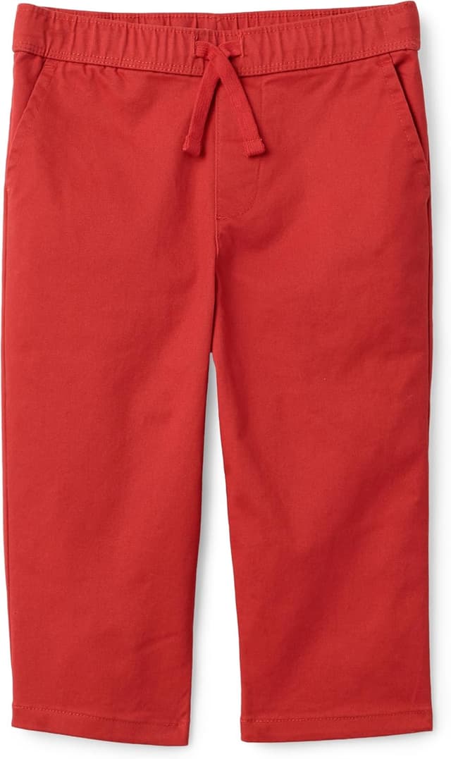 Detalle de Amazon Essentials Boys’ and Toddlers Regular Fit Stretch Pull On Pants