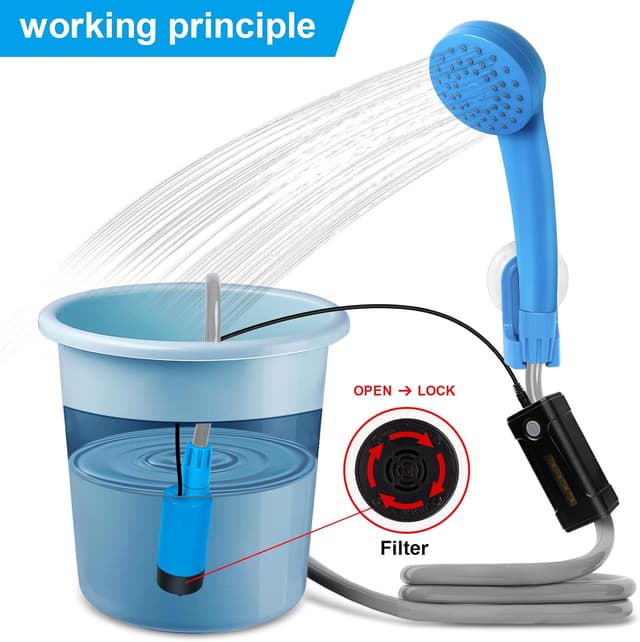 Detalle de Koopsmate koopsmate Campingdusche LED 0,95 kg