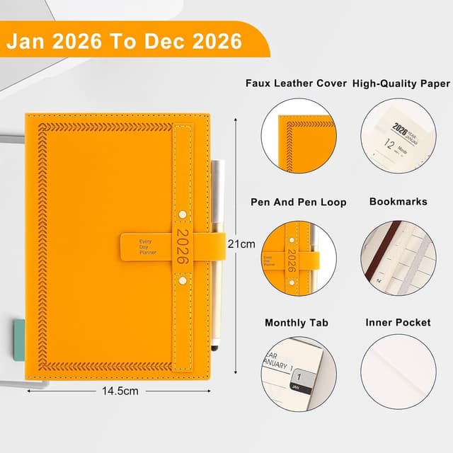 Thumbnail 4 de Goldaypln Agenda 2026 A5 📒