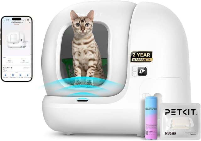 Detalle de PETKIT PURA MAX 2 76L automatic cat litter tray