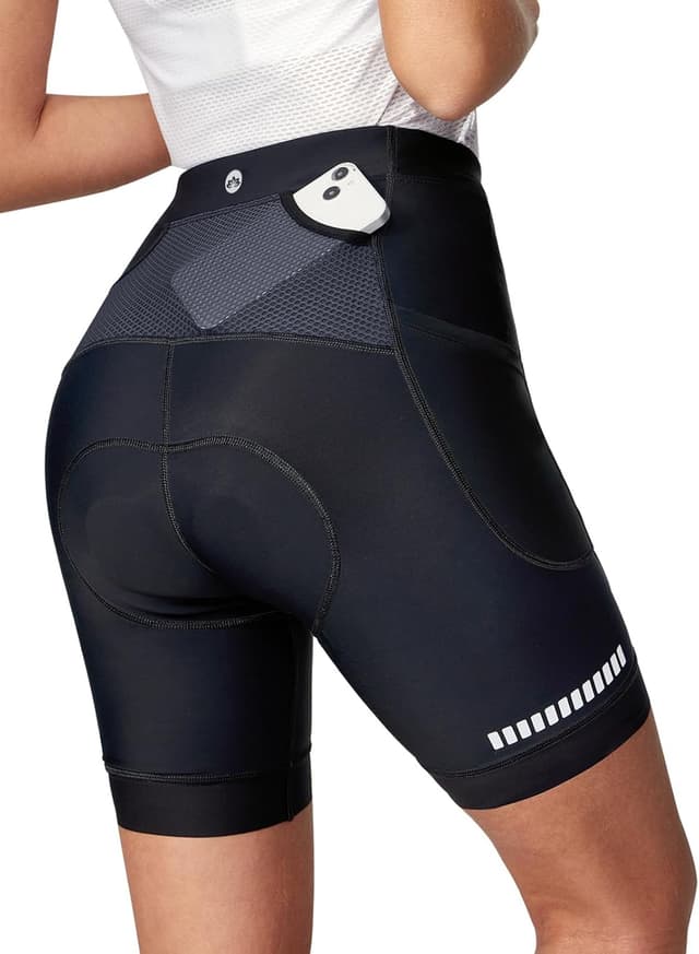 Thumbnail 5 de Heathyoga Womens 4D Padded Bike Shorts with Pockets 🚴♀