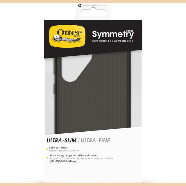 Thumbnail 4 de Otterbox Coque Symmetry Series Soft Touch pour Samsung Galaxy S25 Ultra, antichoc, 3X plus de chutes, noir ⚙