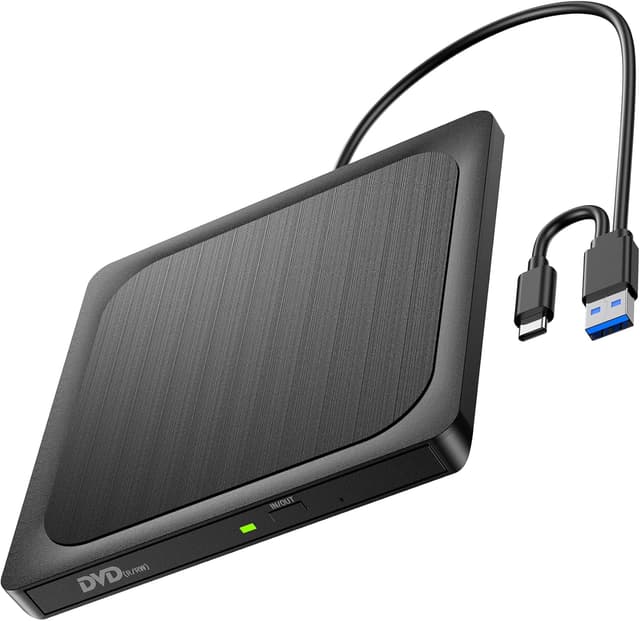 Detalle de BHHB Externes DVD Laufwerk USB 3.0 8Ă—đź“€