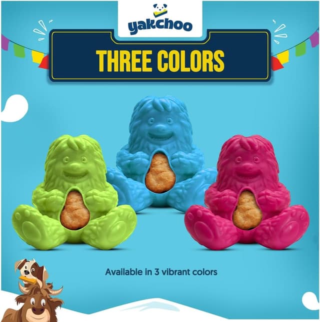 Detalle de Yakchoo Treatoy chew toy for dogs