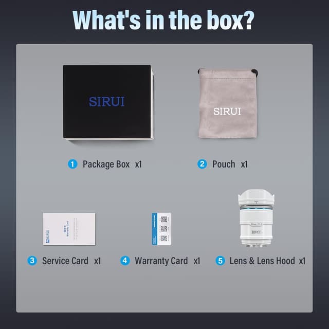 Thumbnail 6 de SIRUI Sniper 23mm F1.2 autofocus lens