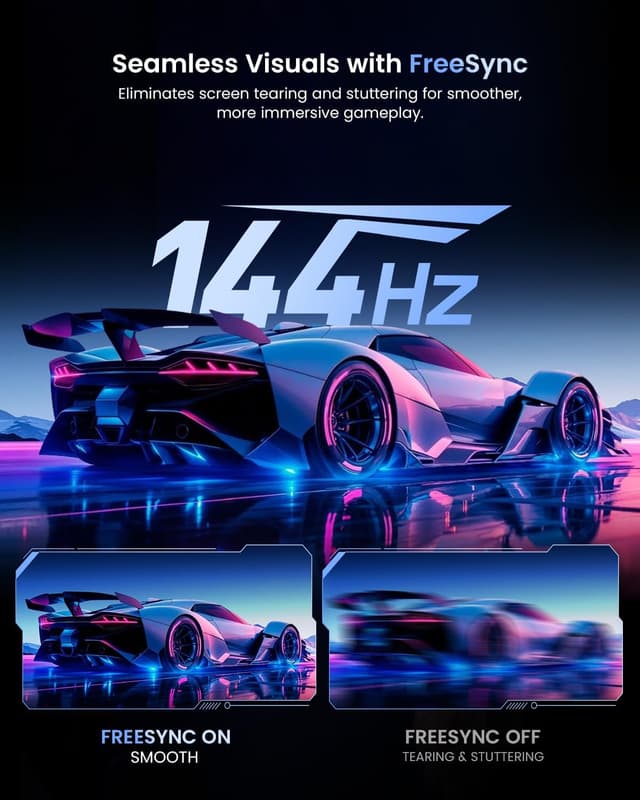 Detalle de UPERFECT UColor 19 Apex Portable Monitor 19" 4K QLED 144Hz (USB-C/HDMI, VESA)