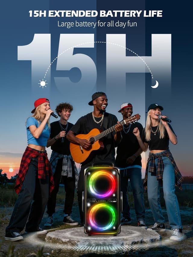 Detalle 2 de FREEPEAR Party Speaker 240W Peak Bluetooth