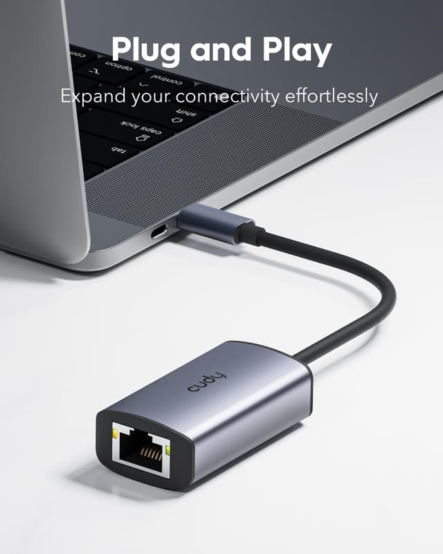 Detalle 2 de Cudy UE10C USB-C Ethernet 1 Gbps